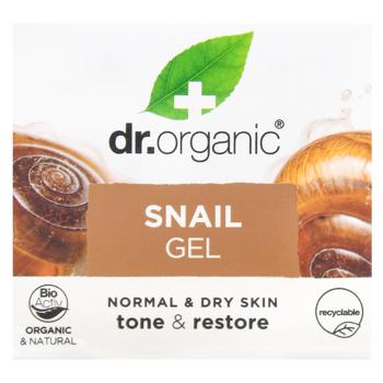 Dr.Organic Snail Gel for Face with Snail Mucin 50ml - buy, prices for NOVUS - photo 2