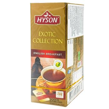 Hyson English Breakfast Black Tea 2g*25pcs - buy, prices for Tavria V - photo 1
