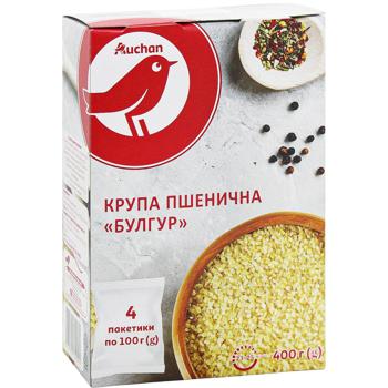 Крупа пшенична Auchan булгур 4шт*100г - купити, ціни на - фото 3