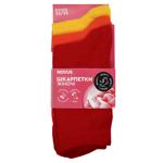 Набір шкарпеток жіночих Novus Яскравий мікс довгі р.23-25 3 пари