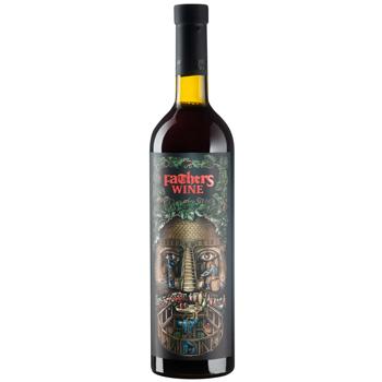 Father's Wine Face Red Dry Wine 9-14% 0.75l