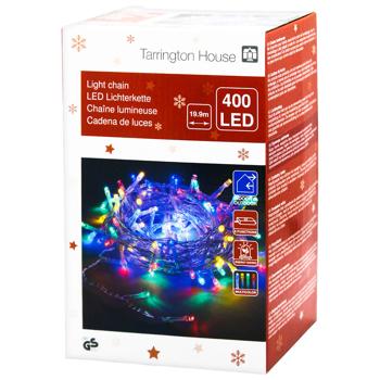 Tarrington House Multicolored Light Chain 400 LED