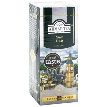 Чай черный Ahmad Tea Earl Grey 2г*25шт - купить, цены на - фото 2