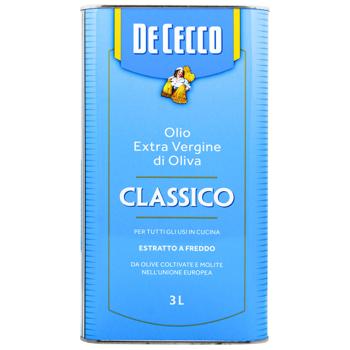 De Cecco Extra Vergine Olive Oil 3l - buy, prices for METRO - photo 1