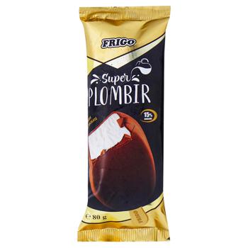 Frigo Super Plombir Ice Cream in Chocolate Glaze 90g - buy, prices for COSMOS - photo 1