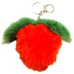 Heart in Color Fur Key Ring 3711-5