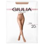 Колготы женские Giulia Like 20 Den р.3 daino бежевые