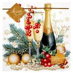 Luxy New Year's Celebration 3-Ply Table Napkins 33*33cm 18pcs