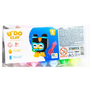 Strateg UDO Clay Modeling Air Mass Creative Set 9 Colors - buy, prices for Ideal - photo 1