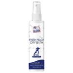 Pet Clean Dry Bath сухий шампунь для собак 250 мл - персик