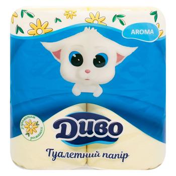 Dyvo Aroma Chamomile 2-ply Toilet Paper 4pcs