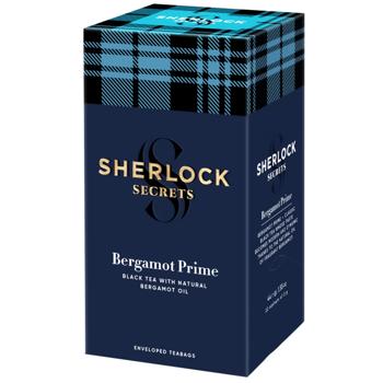 Tea Sherlock secrets bergamot 44g Ukraine - buy, prices for Auchan - photo 1