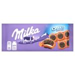Milka Milk Chocolate with Oreo Cookies Filled with Vanilla Flavor 92g