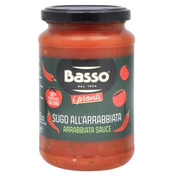 Basso Arrabiata Sauce 350g - buy, prices for NOVUS - photo 1