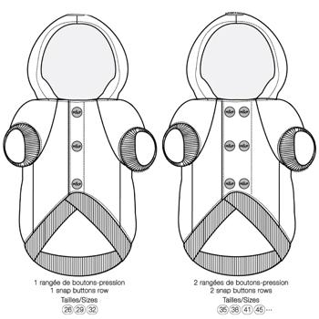 Sweatshirt Milk & pepper France - buy, prices for MasterZoo - photo 6