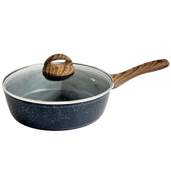 Сковорода алюм. з криш. Intrendo Forest Line 28см IN1028FL - купить, цены на Таврия В - фото 1