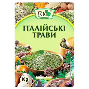 Приправа Эко Итальянские травы 10г - купить, цены на  - фото 1