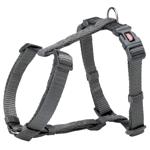 Trixie Premium H-Harness for Dogs S-M 42-60cm/15mm Graphite