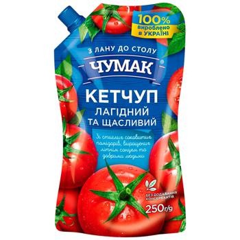 Chumak Delicate Ketchup 250g - buy, prices for NOVUS - photo 1