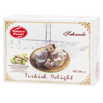 Malatya Pazari Double Turkish Delight with Pistachio 200g - buy, prices for Auchan - photo 1