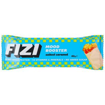 Батончик Fizi Salted Caramel у білій глазурі 40г - купити, ціни на Чудо Маркет - фото 1