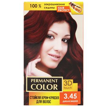 Крем-краска Аромат Permanent Color №3.45 Дикая вишня - купить, цены на Auchan - фото 2