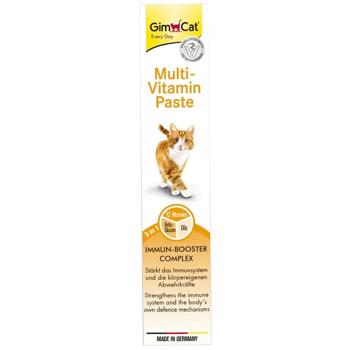 Ласощі для котів GimCat Multi-Vitamin Мультивітамінна паста 50г