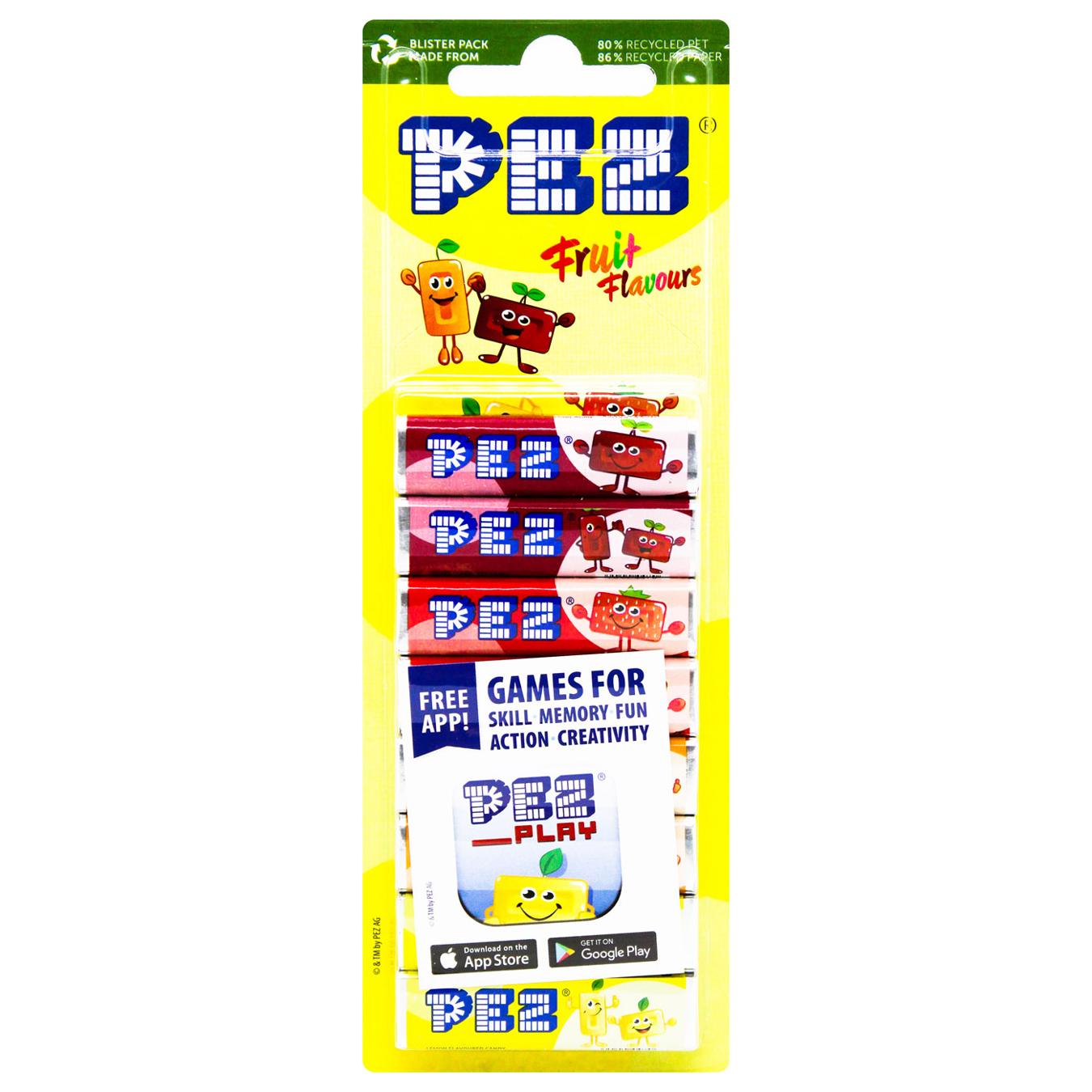 PEZ with fruit candy 5*8.5g - compare prices in supermarkets PEZ with fruit candy 5*8.5g - compare prices in supermarkets