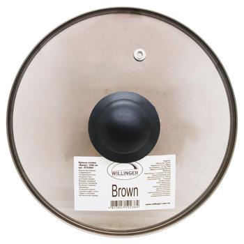 Willinger Brown Glass Cover 20cm
