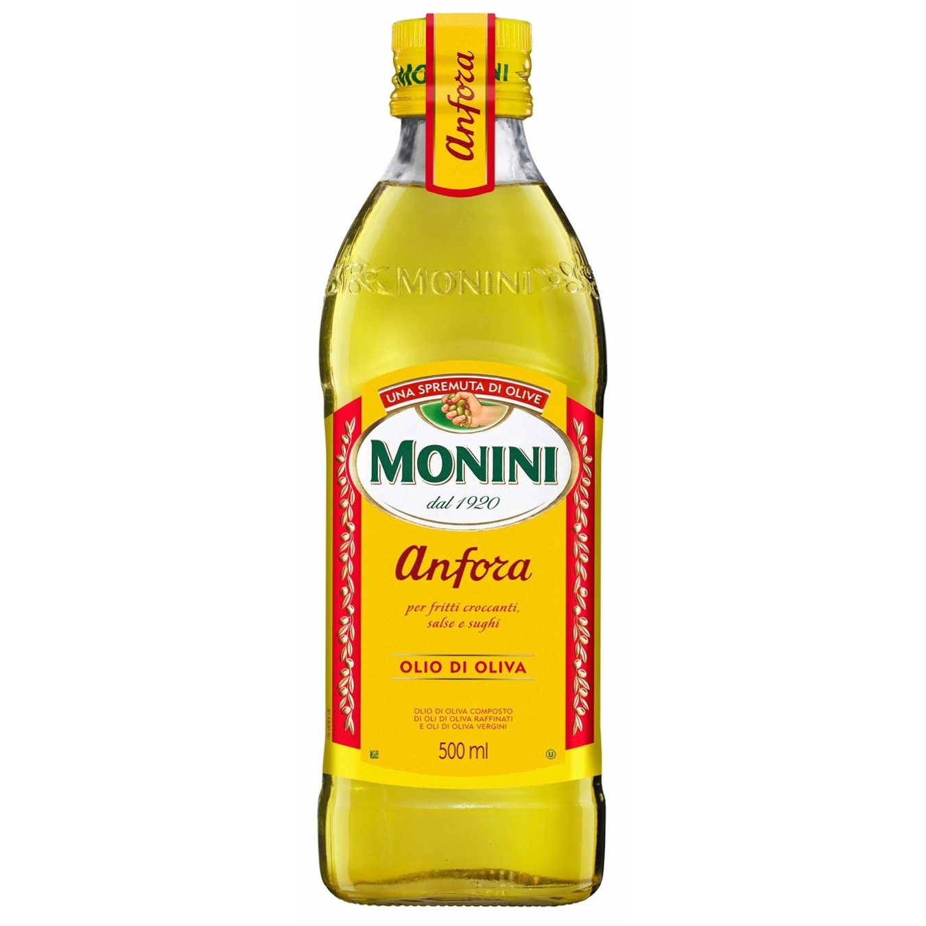 

Масло оливковое Monini Anfora рафинированное 0,5л