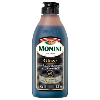 Уксус бальзамический Monini Glaze 250мл - купить, цены на Auchan - фото 1