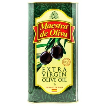 Maestro de Oliva Unrefined Extra Virgin First Cold Pressed Olive Oil 1l - buy, prices for - photo 3