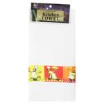 Полотенце кухонное Зед с вышивкой Цветы 42х68см