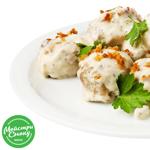 Turkey Meatballs in Mushroom Sauce