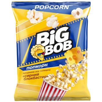 Big Bob Blockbuster Cheese Popcorn for Microwave Oven 90g - buy, prices for Ideal - photo 1