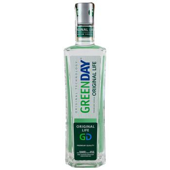 Водка Green Day Original Life Премиум 40% 0,5л