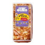 Super Fileo Chilled Chicken Thigh Meat without Skin in Tomato and Basil Marinade