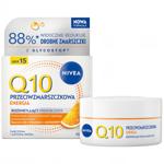 Nivea Q10 Energy Radiance Boosting Anti-Wrinkle Face Cream with Coenzyme Q10 and Vitamin C Day SPF15 50ml