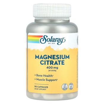 Solaray Magnesium Citrate 400mg 90 capsules - buy, prices for - photo 1