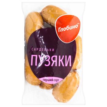 Сардельки Глобино Пузяки первого сорта весовые