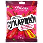 JokerS Rye-Wheat Hunting Sausages Flavored Crispbread 100g