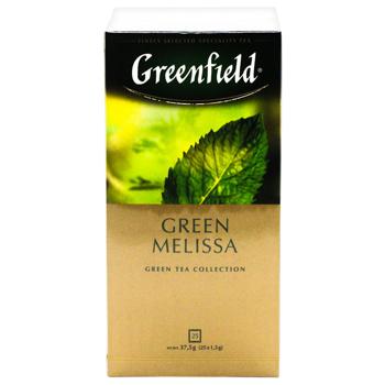 Greenfield Green Melissa Green Tea 1.5g*25pcs - buy, prices for - photo 3