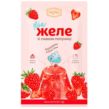 Mriia Strawberry Flavored Jelly 90g - buy, prices for METRO - photo 1