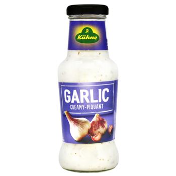 Соус Kuhne Часниковий 250мл - купити, ціни на Чудо Маркет - фото 1