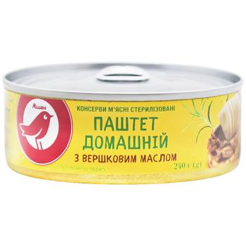Auchan Homemade Pate with Butter 240g