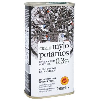 Олія оливкова Mylopotamos 0,25л 0,3% каністра (Греція) - купить, цены на КОСМОС - фото 2