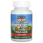 Рыбий жир для детей Natures Plus Animal Parade DHA Kidz со вкусом вишни 90 жевательных таблеток