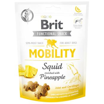 Brit Care Mobility Dog Snack with Squid and Pineapple to Support Joints and Cartilage 150g - buy, prices for MasterZoo - photo 1