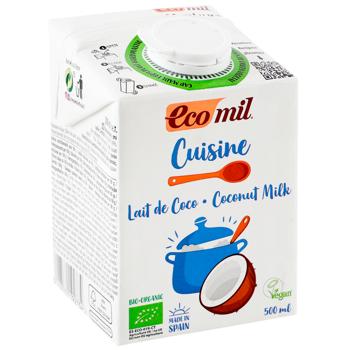Сливки растительные Eco Mil из кокоса органические 0,5л - купить, цены на WINETIME - фото 3