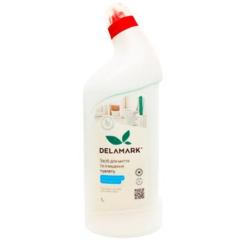 Delamark White Cotton Flowers Toilet Cleaner 1l